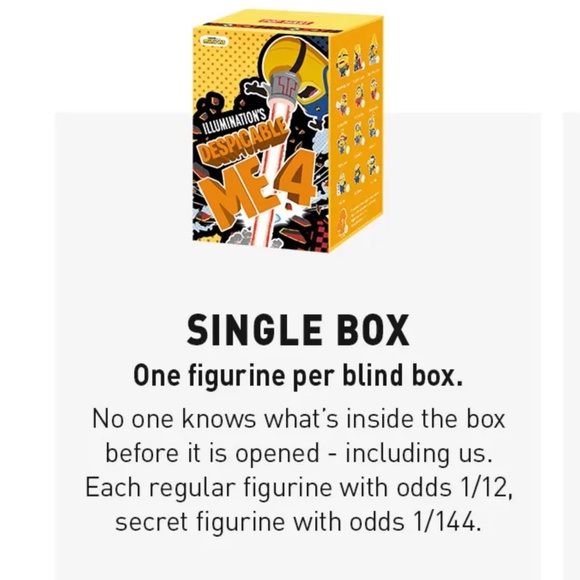 POP MART Authnetic Collectible Universal Despicable Me 4 Series Figures - Picture 7 of 8